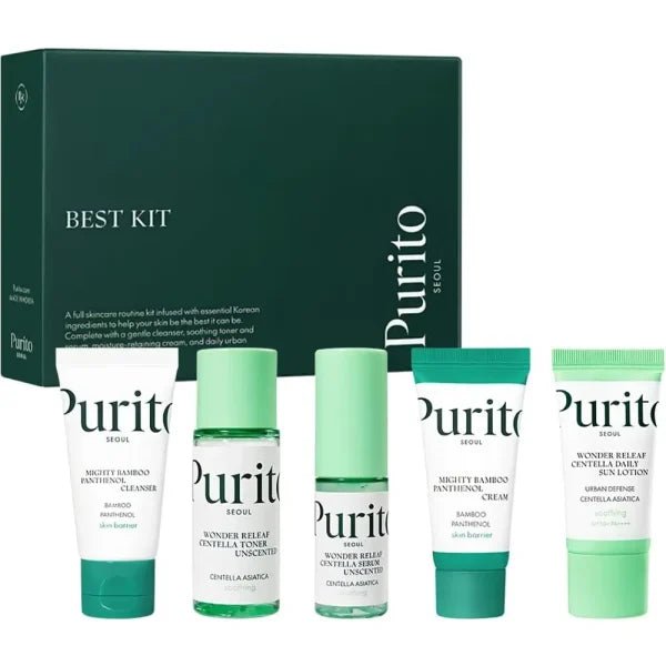 PURITO Seoul Best Kit | Clean & Calming Korean Skincare Set – MyKStyle - Mykstyle