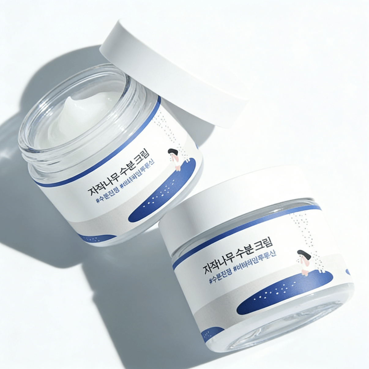 Round Lab Birch Juice Moisturizing Cream 80ml | Hydraterende Barrier Crème – MyKStyle - Mykstyle