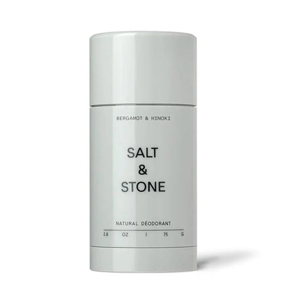 Salt & Stone Natural Deodorant Bergamot & Hinoki 75g | Clean & Luxe Body Care – MyKStyle - Mykstyle
