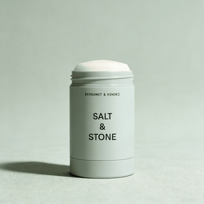 Salt & Stone Natural Deodorant Bergamot & Hinoki 75g | Clean & Luxe Body Care – MyKStyle - Mykstyle