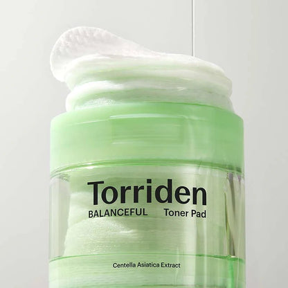 Torriden Balanceful Cica Toner Pad 60pcs | Kalmerende Cica Pads – MyKStyle - Mykstyle