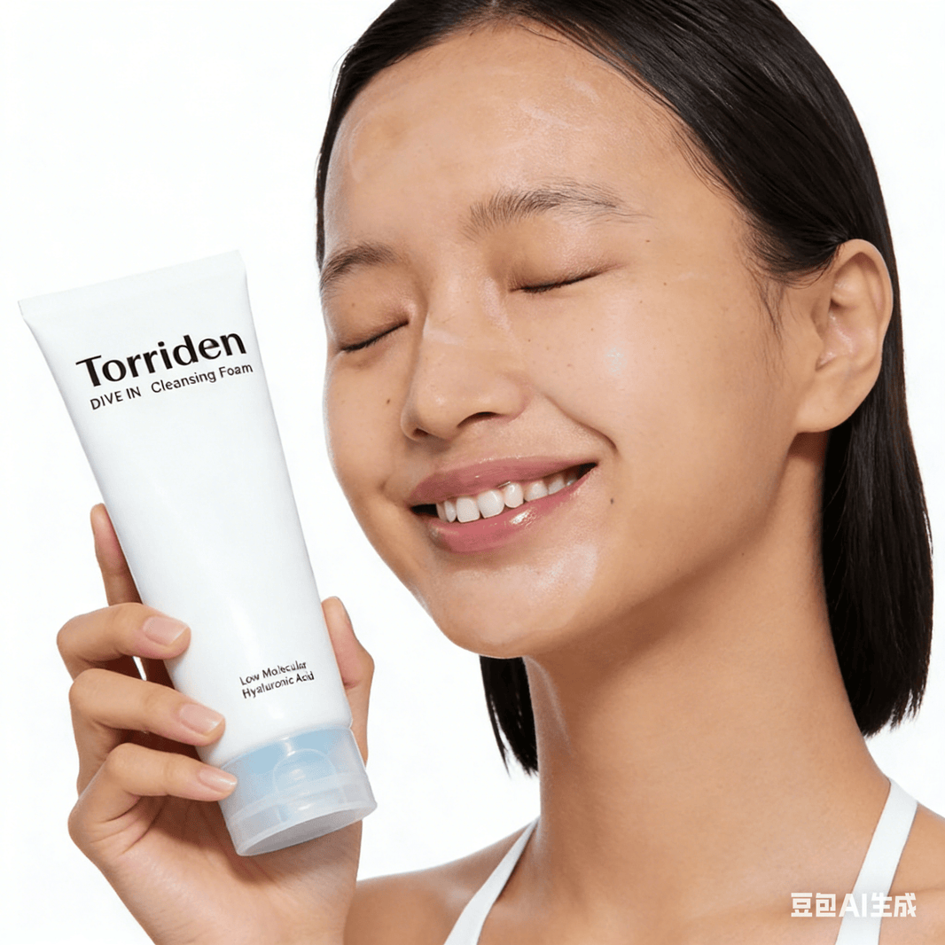 Torriden DIVE - IN Low Molecular Hyaluronic Acid Cleansing Foam 150ml | Hydraterende Cleanser – MyKStyle - Mykstyle