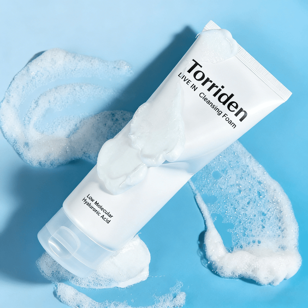 Torriden DIVE - IN Low Molecular Hyaluronic Acid Cleansing Foam 150ml | Hydraterende Cleanser – MyKStyle - Mykstyle